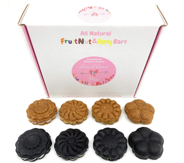 Dried Fruit Nut Gift Box - Apple - Blueberry Delights with Coconut, Cashew, Pistachio, & Honey