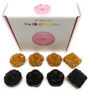 Dried Fruit Nut Gift Box - Apple - Cherry Delights with Walnut, Pecan, Hazelnut, & Honey