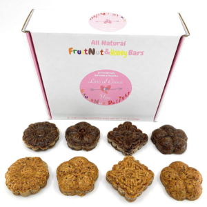 Dried Fruit Nut Gift Box - Grape - Peach Delights with Walnut, Pecan, Hazelnut, & Honey