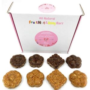 Dried Fruit Nut Gift Box - Grape - Pear Delights with Walnut, Pecan, Hazelnut, & Honey